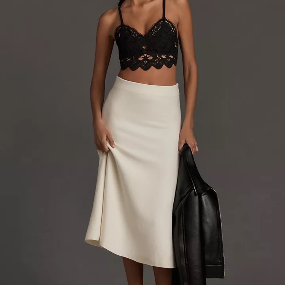 Anothropologie Viviette Lace Bralette Top - Picture 4 of 10